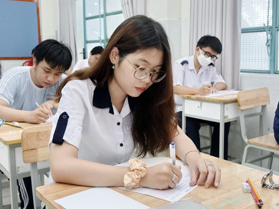 Thí sinh dự thi tốt nghiệp THPT năm 2025