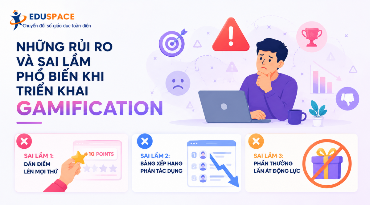 những sai lầm khi triển khai gamification