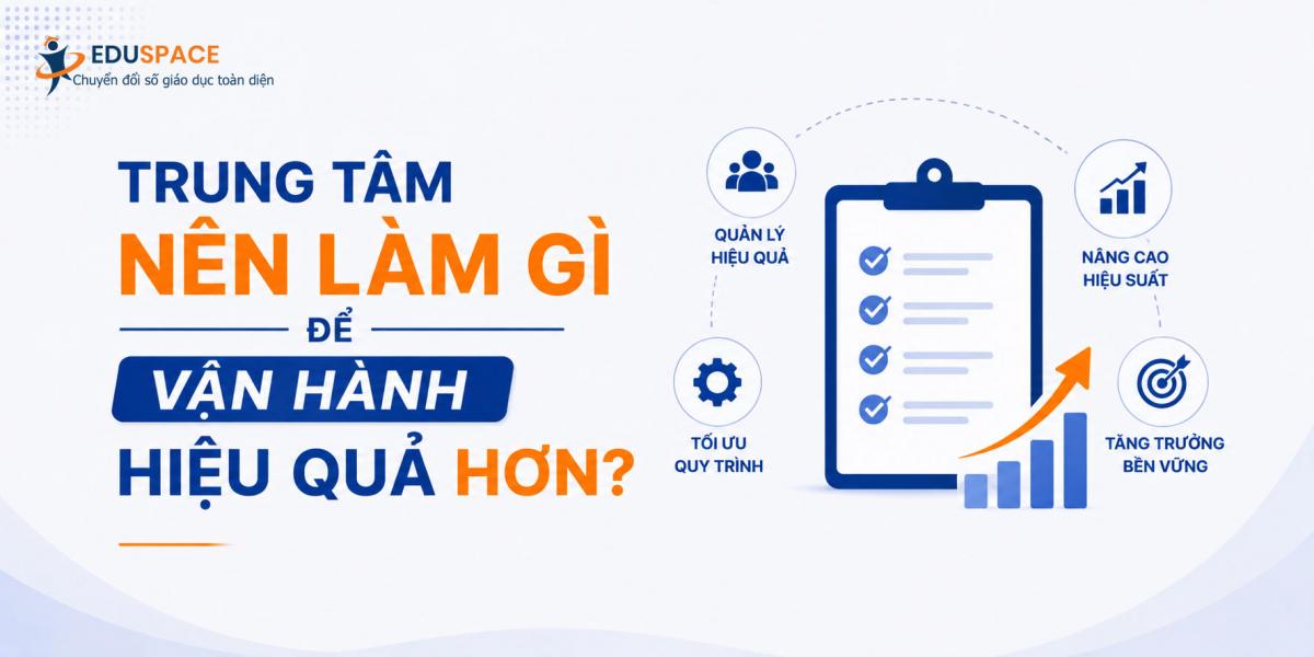 vận hành trung tâm hiệu quả