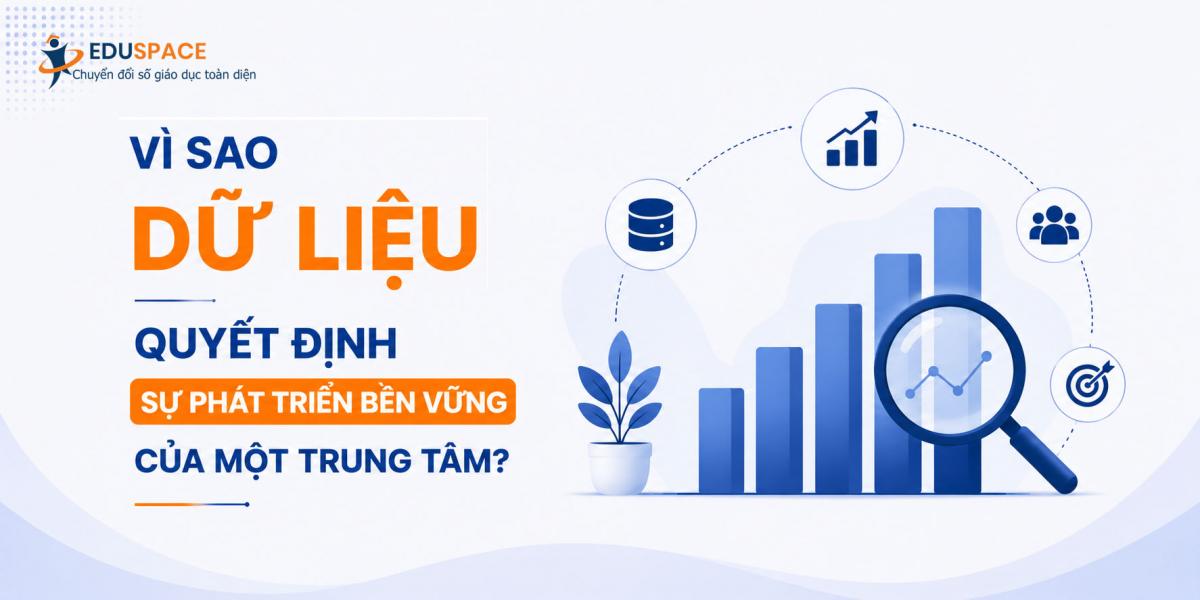 Vì sao dữ liệu quyết định sự phát triển bền vững của một trung tâm?