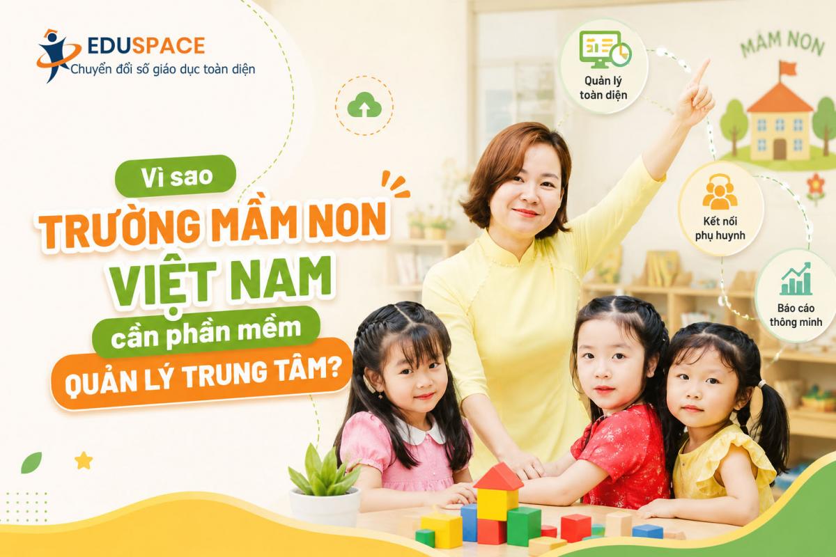 phần mềm quản lý mầm non